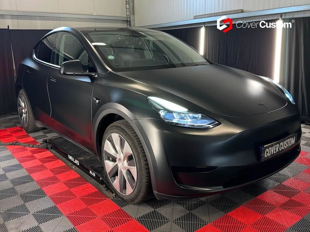 tesla y noir mat
