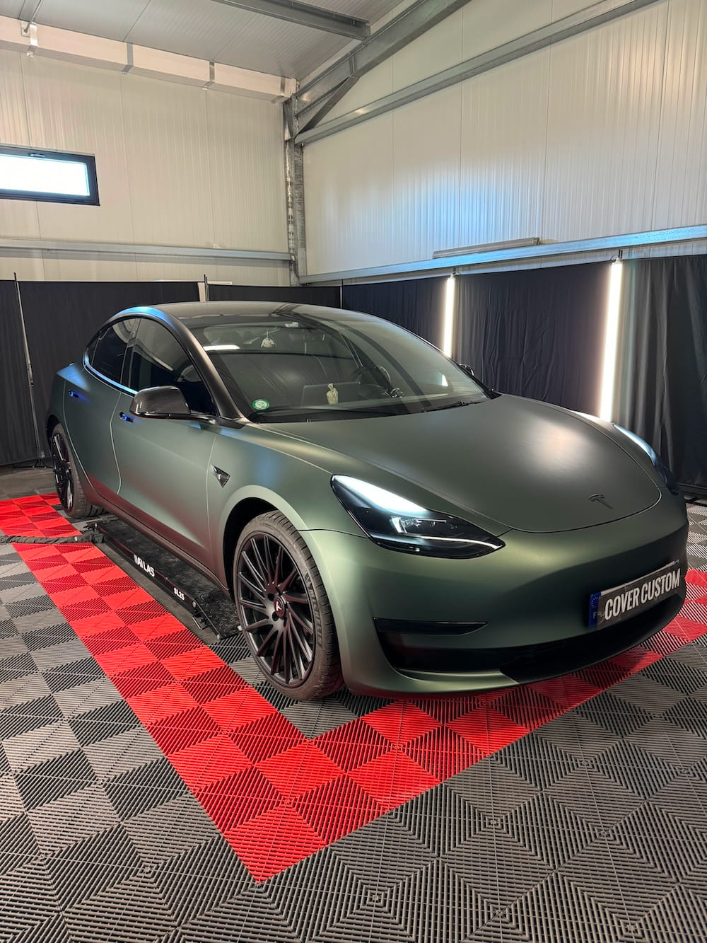 Tesla Model 3 Pine Green