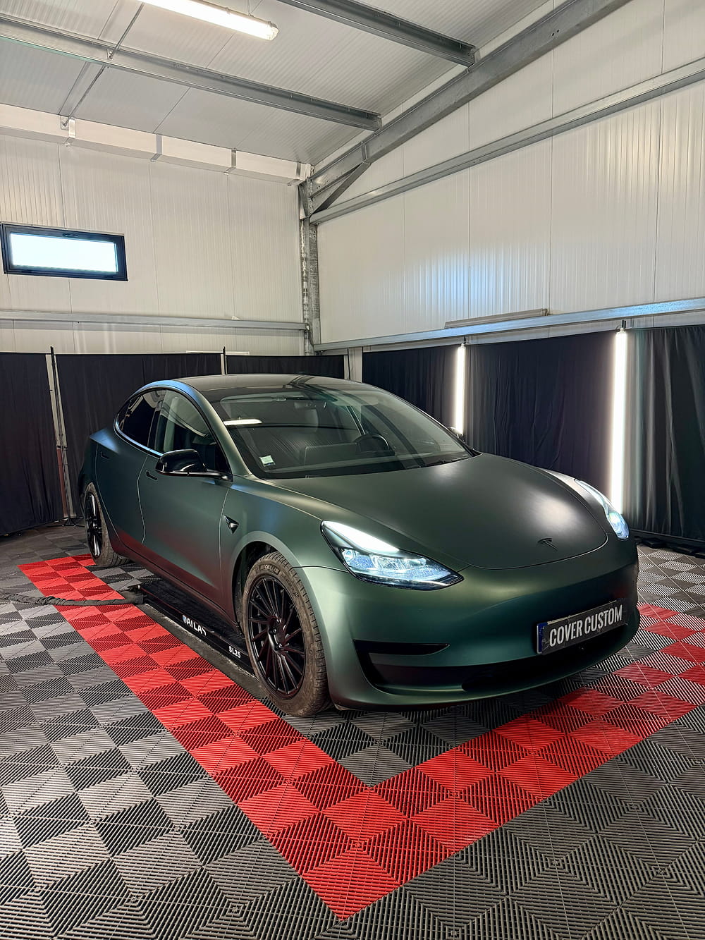 Tesla Model 3 Pine Green
