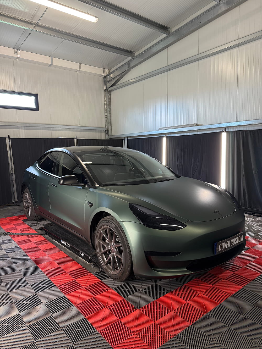 Tesla Model 3 Pine Green